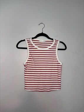 Active USA ~ Red/White Striped TankTop